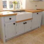 free standing kitchen cabinets with countertops traditional freestanding kitchen sink cabinet with light wood countertop PPQCGDW