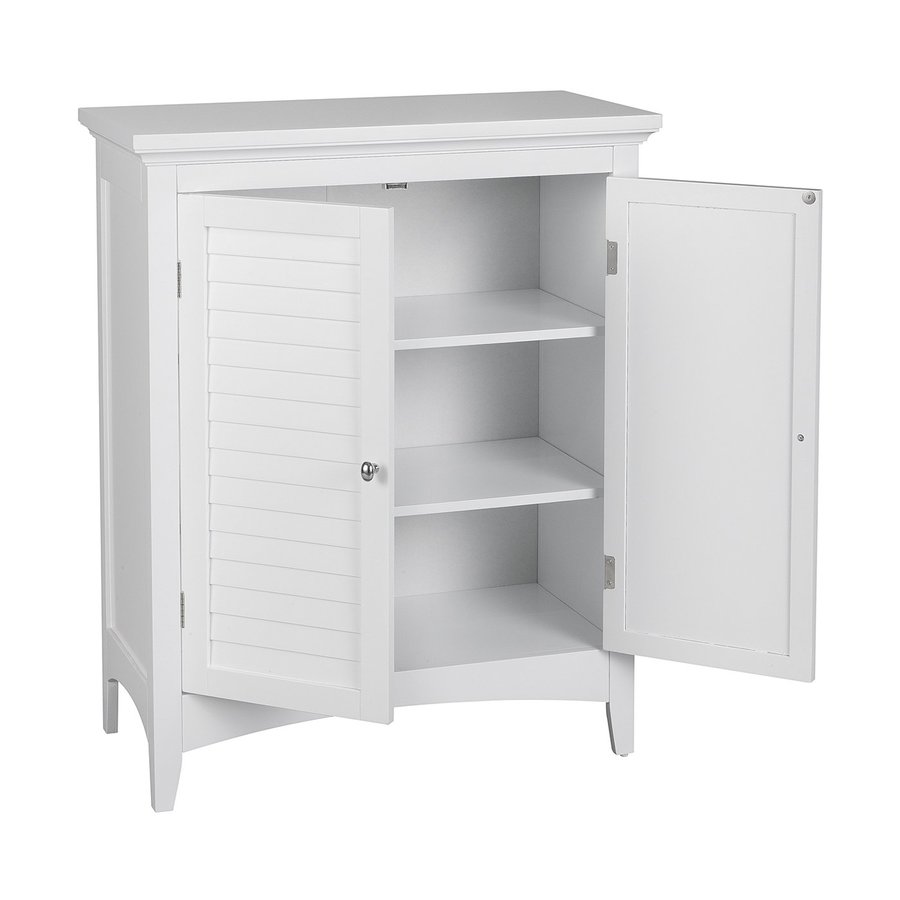 free standing linen cabinets for bathroom elegant home fashions slone 26-in w x 32-in h x UMEUGBD