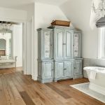 free standing linen cabinets for bathroom gray distressed bathroom linen cabinet with lattice doors GFABFQJ