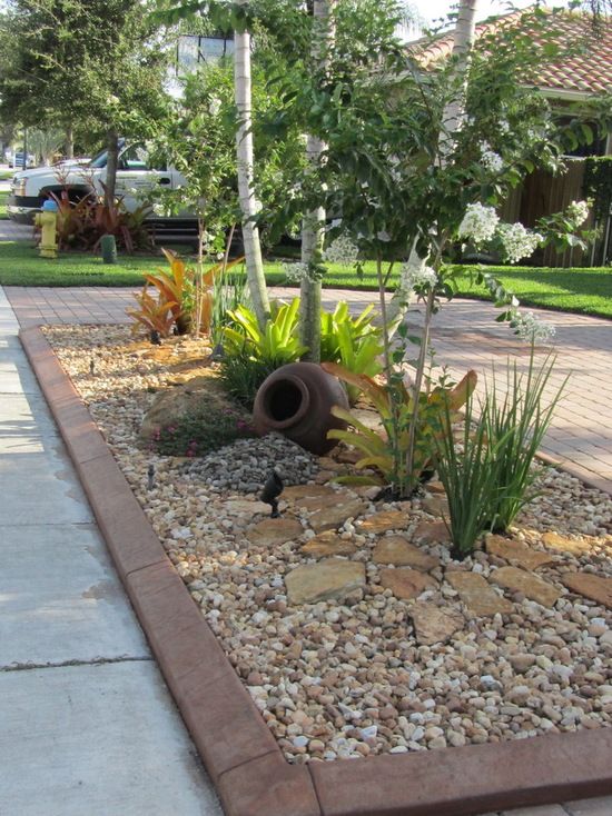 front yard landscaping ideas with rocks rock garden front yard CCVOCKI