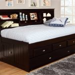 full size captains bed with bookcase headboard twin size captains bed fresh full size storage bed with OWYRFCA