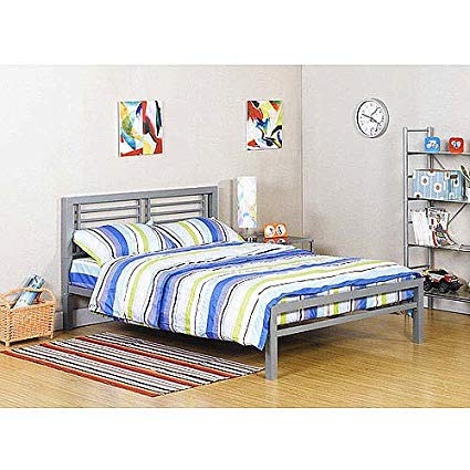 full size platform bed frame with headboard silver metal full size platform bed black furniture headboard footboard BUIOJNV