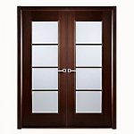 interior doors with frosted glass panels aries-mia-interior-double-door-in-a-wenge- NLSDFEL