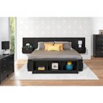 king headboard with built in nightstands hover over image to zoom in. QNESPJR