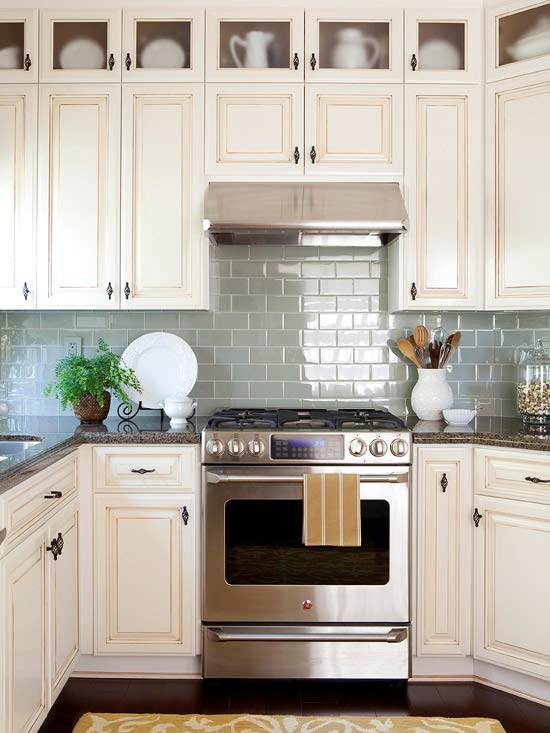 kitchen backsplash ideas with white cabinets kitchen backsplash ideas | better homes u0026 gardens KDYOCKJ