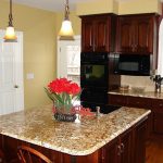 kitchen color schemes with cherry cabinets eye catching two tone kitchen color schemes diy best wall RCZNQXZ