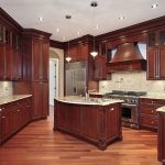 kitchen color schemes with cherry cabinets here we have another great example of cherry wood contrasting BXFCNON