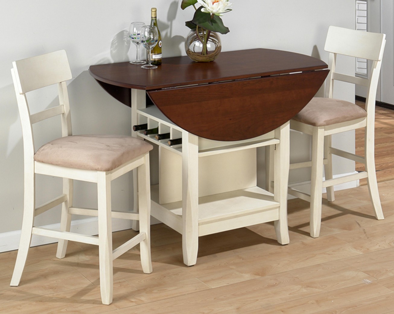 kitchen table and chairs for small spaces drop leaf dining table for small spaces NAALNVQ