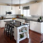 kitchen with white cabinets and black countertops kitchen design article all about what #countertop colors look best ZAPDBNH