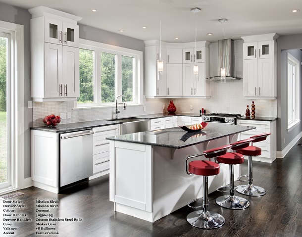 Kitchens With White Cabinets And Dark Floors: Why Are They a Good Choice?