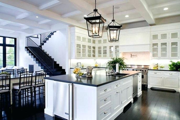 kitchens with white cabinets and dark floors white kitchen cabinets with dark floors large size of kitchen HJZEQKC