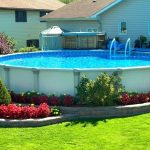 landscaping ideas around above ground pool above ground pool patio first rate above ground pool landscaping COQACRA
