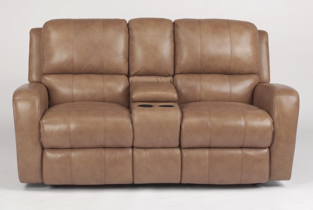 leather reclining loveseat with console hammond leather power reclining loveseat with console AGBOKWA