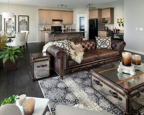 Living Room Ideas With Leather Furniture: TOP 3 Ideas to Consider