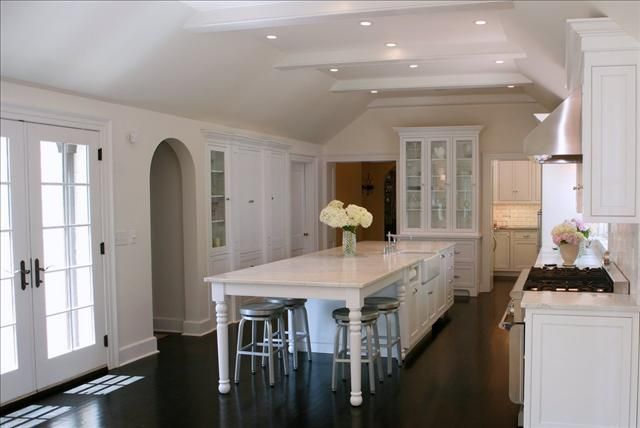 long narrow kitchen island with seating kitchen island with seating at the end long skinny kitchen OYJIYTQ