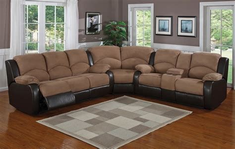 microfiber sectional couch with recliner microfiber sectional sofa with chaise and recliner tedx FBCLNZR