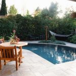 pool landscaping ideas for small backyards small backyard pool landscaping ideas impressive with photo of small DSUMNJV