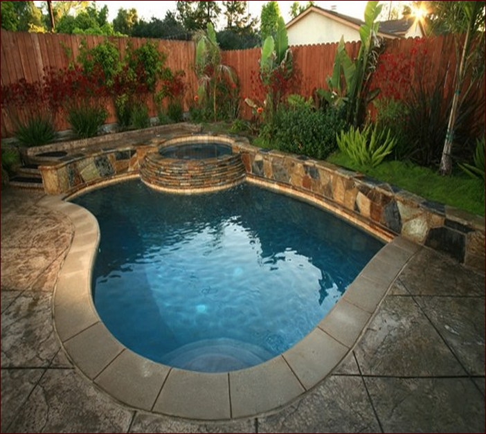pool landscaping ideas for small backyards stunning small backyard with pool landscaping ideas small backyard pool VOQLJLG