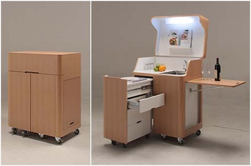 portable kitchen cabinets for small apartments » space saving furniture FTSNZFT