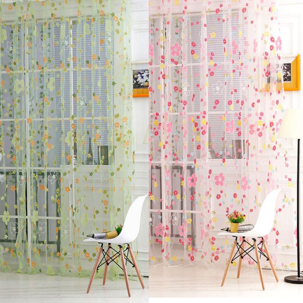 Printed Sheer Curtains getsubject() aeproduct. PJZETCU