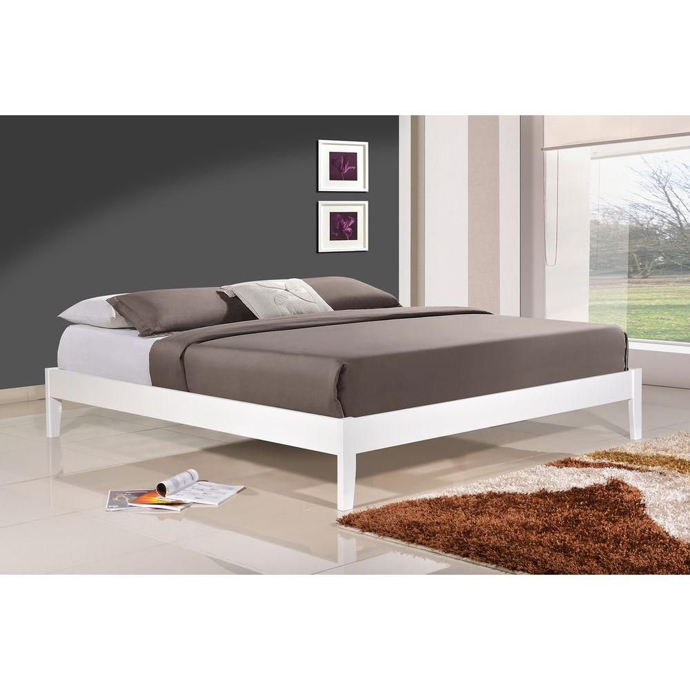 queen platform bed frame with headboard altozzo manhattan queen wood platform bed DSXPIZA