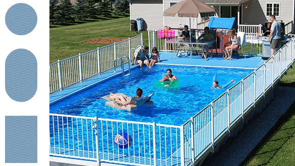 rectangular above ground swimming pools shapes and sizes of above ground pools XOEDECH