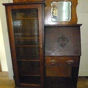 secretary desk antiq antique drop front secretary desk with bookcase epic  bookcase LITMBRH