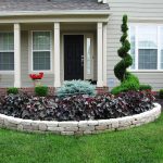 simple beautiful front yard landscaping ideas on a budget QYWFHHM