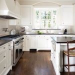 white kitchen cabinets with black countertops white kitchen with black countertops EDDHUFH
