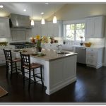 white kitchen cabinets with dark wood floors dark wood floor kitchen beautiful dark wood floor kitchen BWDBYOW