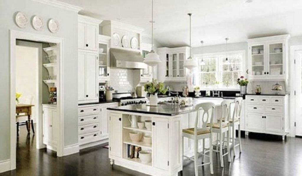 white kitchen cabinets with dark wood floors ... white kitchen cabinets and dark wood floors awesome dark PXDUHOS