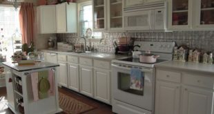 white kitchen cabinets with white appliances cottage charm. view in gallery. white cupboards ... OSKQZTX