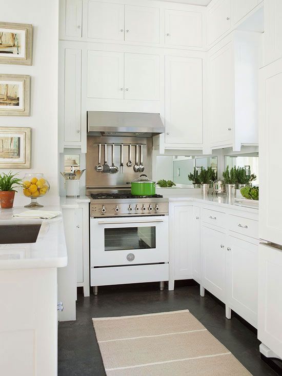 white kitchen cabinets with white appliances yay for white appliances! love this classic trend. TBMVMZS
