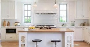 white kitchen island with butcher block top white kitchen island with shelves and butcher block top PGSEPGQ