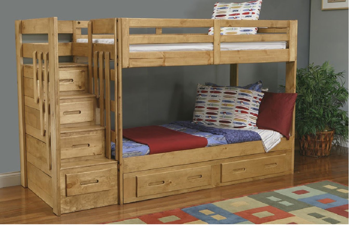 wooden bunk beds with stairs and drawers bunk bed with stairs | build bunk bed with stairs EIXWLTA