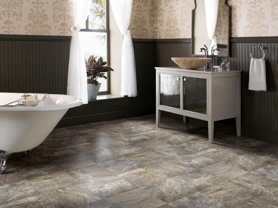 vinyl floor tiles for bathroom shop this look MJGNYII