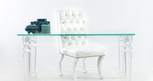 Clear Plastic/Acrylic Desks You'll Love | Wayfair