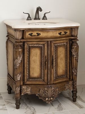 Antique Bathroom Vanities For Elegant Homes