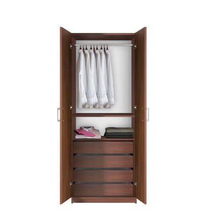 Bella Hanging Wardrobe Armoire / Closet | Contempo Space