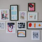 Kids Art Gallery Wall | Design Improvised