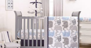 The Peanut Shell 3 Piece Baby Boy Crib Bedding Set - Little Peanut