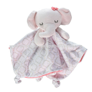 China Eco-friendly Baby Comforter Animal Soft Baby Blanket Toy on