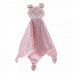 Baby comforters,baby blankets, pink pig, baby comforter