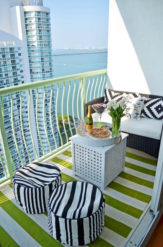 Small balcony furniture | BALKON w 2019 | Pinterest | Apartment