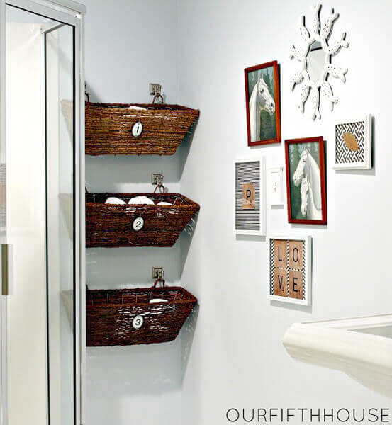 80 Ways To Decorate A Small Bathroom | Shutterfly