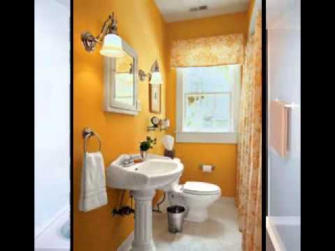 Small bathroom paint ideas - YouTube