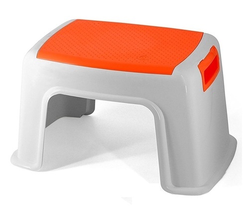 Truphe Heavy Duty Plastic Bathroom Stool - Multicolor, Plastic Patra