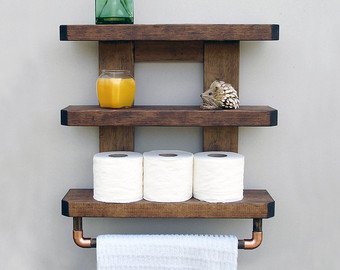 Bathroom shelf | Etsy