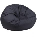 Amazon.com: Flash Furniture Oversized Solid Gray Bean Bag Chair
