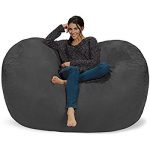 Amazon.com: Chill Sack Bean Bag Chair: Huge 6' Memory Foam Furniture